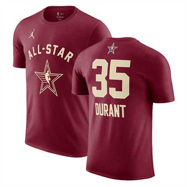 Men's 2024 All-Star #35 Kevin Durant Crimson T-Shirt,We sell and wholesale Men's 2024 All-Star #35 Kevin Durant Crimson T-Shirt on line form chian!